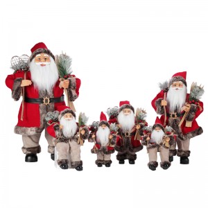 T24-Z003 30 ~ 110 cm Julemanden Santa Claus Decoration