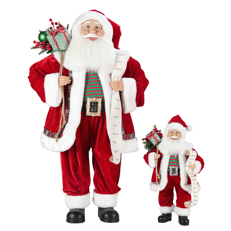 T24-S109 30 ~ 110 cm Christmas Santa Claus Decoration