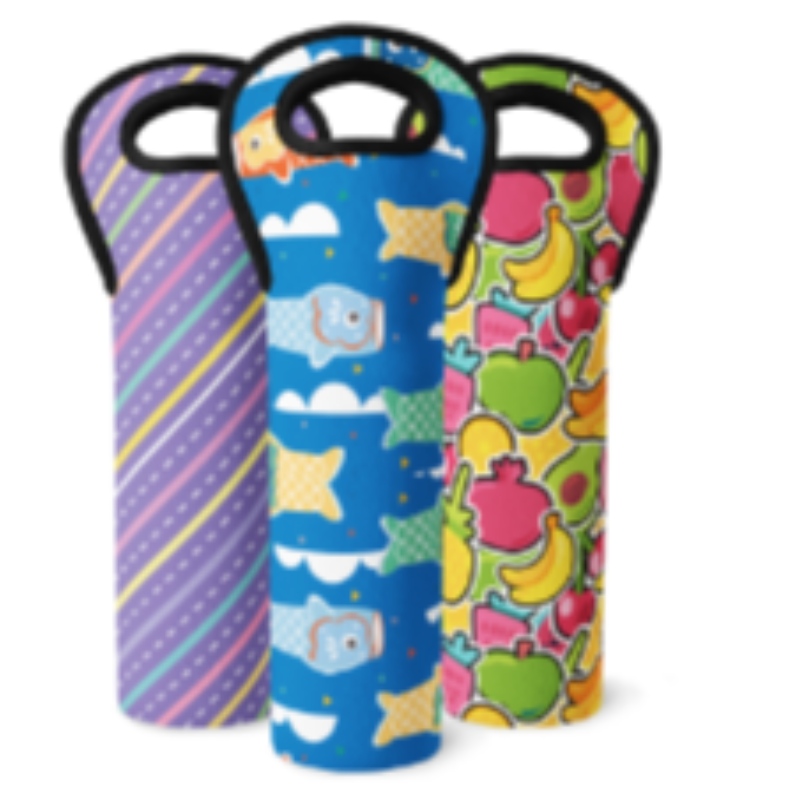 OEM -salgsfremmende produkter Brugerdefineret hvidneopren vinstaske til sublimering udskrivning