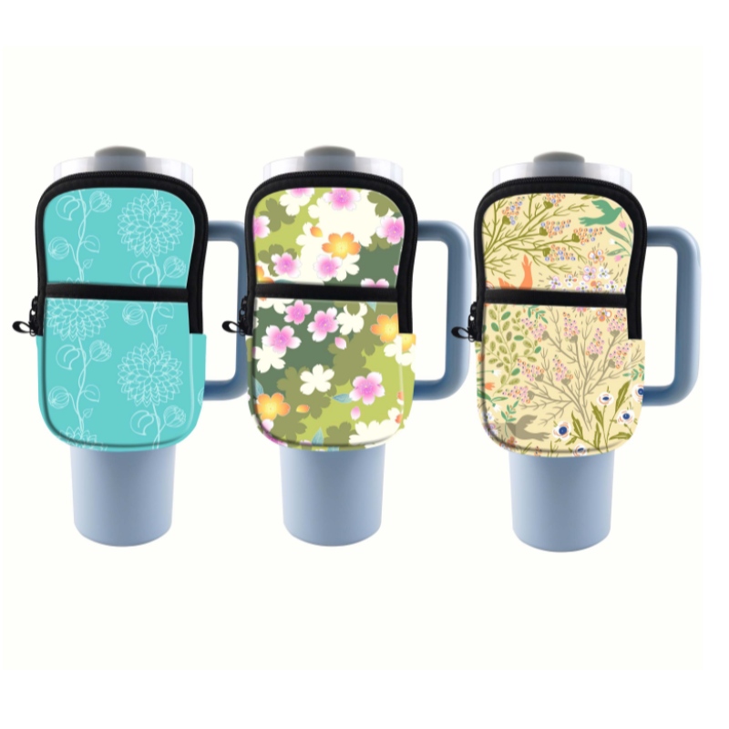 Neopren vandflaskepose til 40 oz 30 oz, damer Gym Fitness tilbehør med justerbar rem