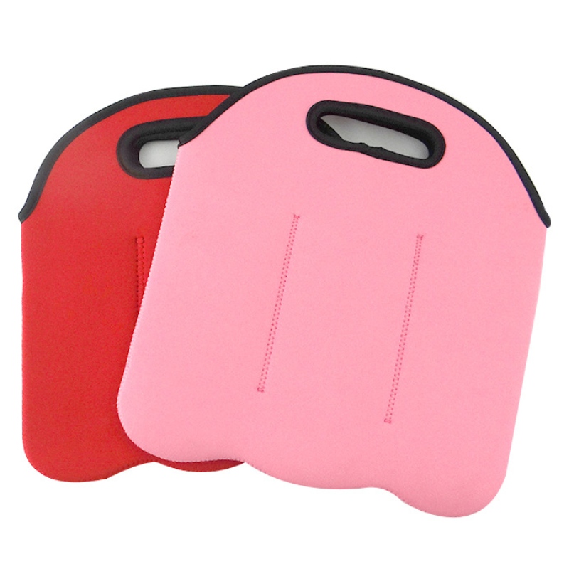 Engrosneopren stof 6 pak ølneopren total taske rødvin cooler taske til picnic strand