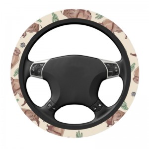 Universal Fit Car tilbehør Tilpasset vaskbartneopren ratdæksel