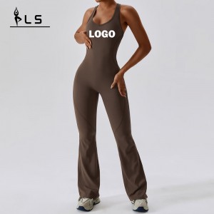 Træningsdrift af høj kvalitet sætter yoga fitness slid jumpsuits til kvinder man stykker sømløs yoga sæt bodysuit