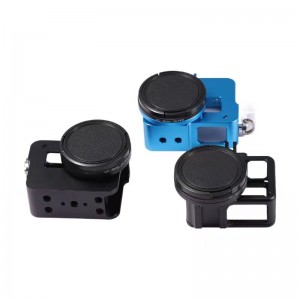 6061 Aluminiumslegering Action Camera Housing CNC bearbejdning Tilpasset overfladeanodisering