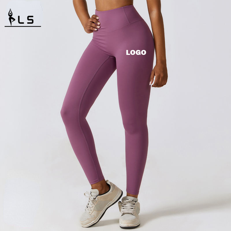 SC101111 Fire-vejs stræk leggings til kvinder 2023 V Back Fitness Gym Bær tøj Yogabukser Leggings