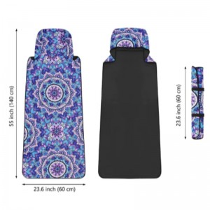 Ikke-skridsikker brugerdefineret udskrivningsbilmåtter Rummi Base Neopren Seat Cover