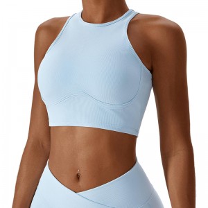 SC101810 SALG TOP KVALITET PASSET POPULÆR NICE SPORTS BH TOP Stilfuld sexet højpåvirkning Sport Bra Wholesale