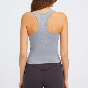 SC10243 VEST Sportswear Træning Yogatank Top til kvinde, der kører vest atletisk gymnastiksal Wear Tank Top