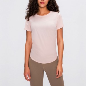 SC10269 Crop Top Gym Yoga Dryfit Sports Kvinders T-shirts Fitness Top Women Sexy Sports Sweat Shirt