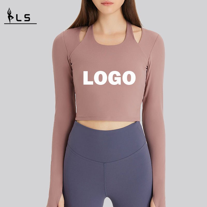 SC10273 Brugerdefineret logo Yoga T Shirts Fitness,