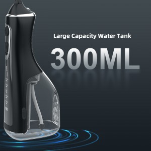 Genopladelig tandpleje aftagelig rengørbar vandtank trådløs vand flosser til tænder tandkødestræk