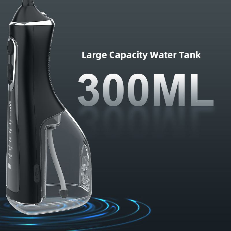 Genopladelig tandpleje aftagelig rengørbar vandtank trådløs vand flosser til tænder tandkødestræk