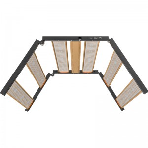 1450W 4*6ft UV+fr skiftbar fuld spektrum Hottest Selling Lighting Fixture til indendørs drivhus LED Grow Light