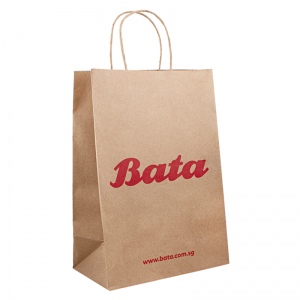 Kraft Bags Paper Shopping Packaging Logo Luksuspapirposer med dit eget logo