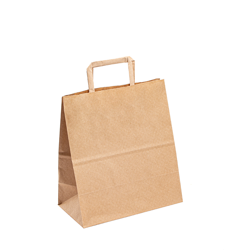 Kraft Retail Bolsas luksuspapirpose med dit eget logo Kraftpapirpose med håndtag