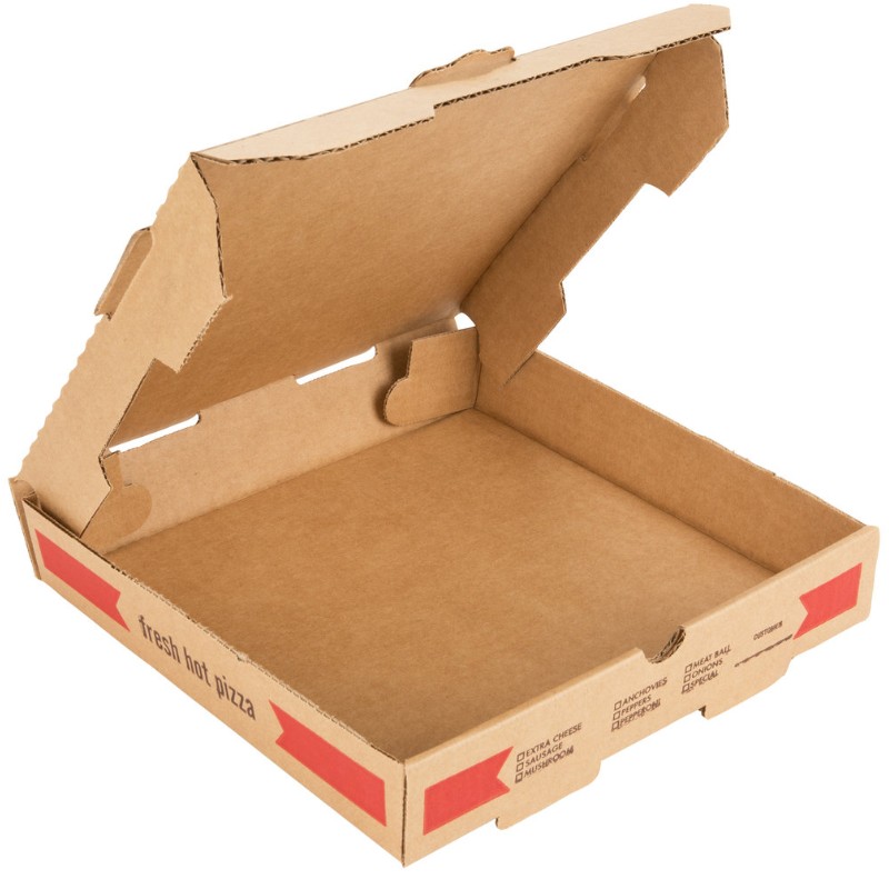 Trykt Kraft Pizza Box