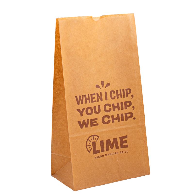 Papirposer med dit eget logo Candy Paper Bag Custom Print Logo Custom Paper Bag Food Paper Pose