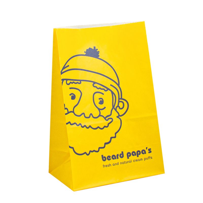 Papirposer med dit eget logo Candy Paper Bag Custom Print Logo Custom Paper Bag Food Paper Pose