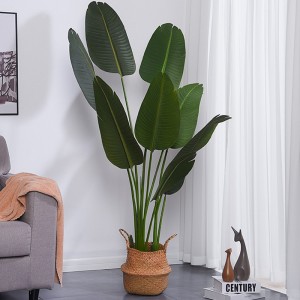 Factory Direct Artificial Tree Holdable Vivid Allseason Traveler \\\\ \'s Palm for Garden Leverandør indendørs udendørs bryllupsindretning