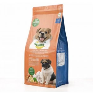 Genanvendt plastik Pet Dog behandler skyderen Zip Lock Bag Dog Food Packaging Bag med skyder Pet Food Bag