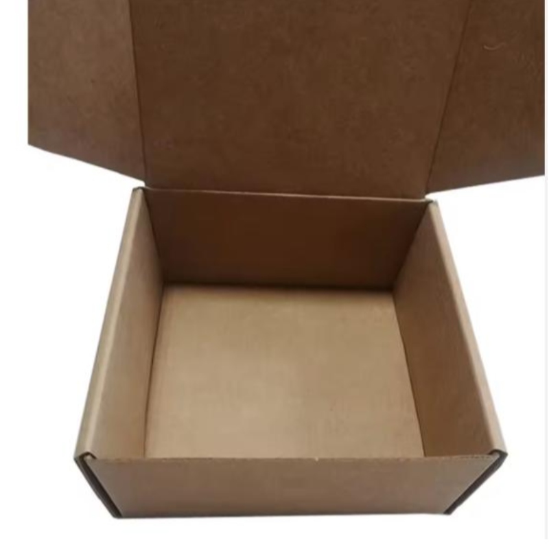 Paper Kraft Paper Belt Box Wallet Bag Offset Printing Corruger Box Recycle Paper Gift Packaging Robust Quality Product