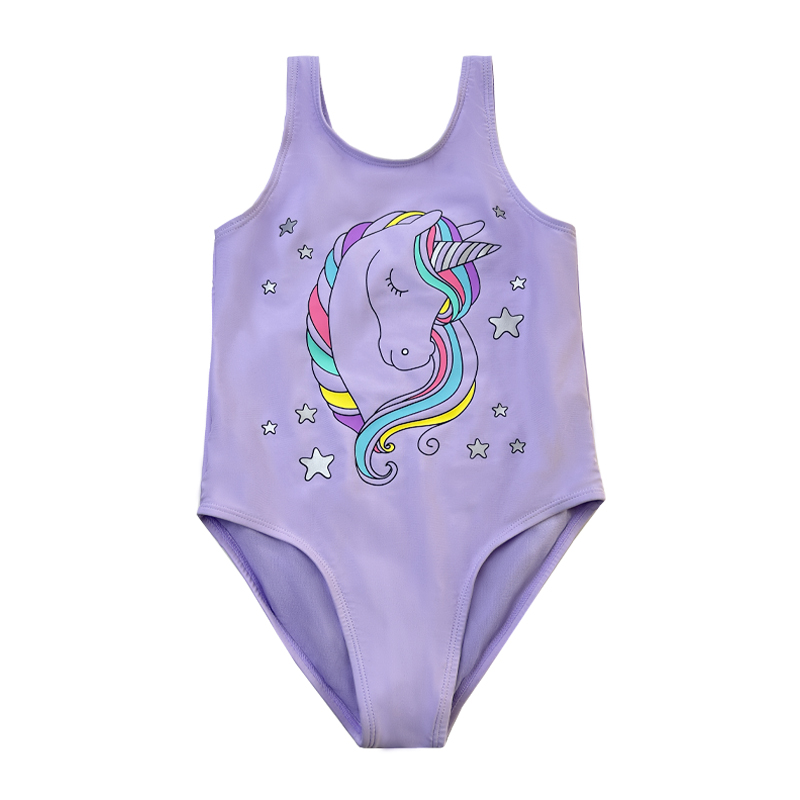 Baby badetøj brugerdefineret print baby brugerdefineret et stykke badetøj badetøj børns solid farve