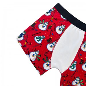 Brugerdefineret logo Høj kvalitet voksen åndbar bokser med faste farver herre undertøj undertøj