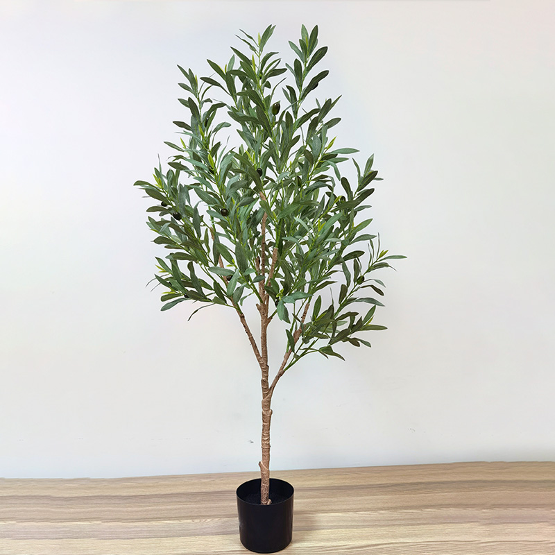 Tilpasset størrelse faux træ bonsai planter holdbart levende oliventræ til haven leverandør bryllupsdekor havearbejde dekorationer