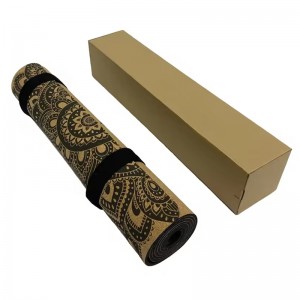 Cork Rubber Yoga Mat