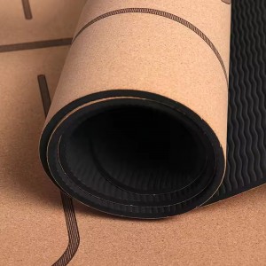 Cork Rubber Yoga Mat