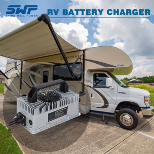 FCC-certificeret oplader med universel kompatibilitet og brugervenlig design USD i RV Battery Golf Cart Battery