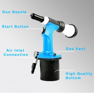 Selv-suktion trækneglepistol stærk bidnittepistol