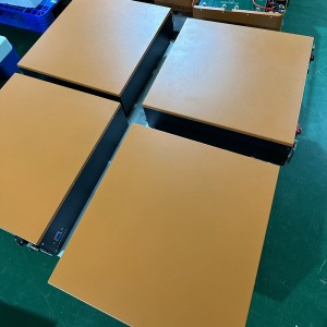 Energilagring 51.2V 100AH ​​200AH Wall&Rack 2 i 1 Monteret LifePo4 Solar Lithium Battery med Smart LED -skærm&mobilapp