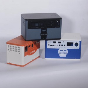 Brugerdefineret elektrisk apparatchassis med pulverlakeret foringsrør