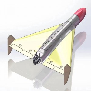 JH-136 lang rækkevidde VTOL Fixed Wing Drone