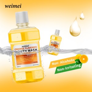 Orange aromatiseret mundskyl