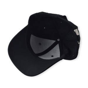 Hot Sale Custom Baseball Cap 2D Broderede logo Kvinder mænd 6 panel uden for sport cap sort kurve brim hovedbeklædning monteret baseball hatte