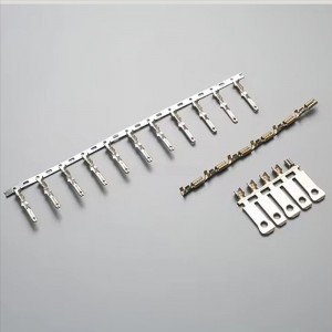 OEM brugerdefinerede metalstemplingsdele Kobberstål Elektrisk elektrisk elektronisk kontakt