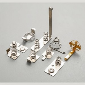 Metal stempling Dele Kobber Stål Elektrisk Elektrisk Elektronisk Kontakt batteri kontakt granatsplinter