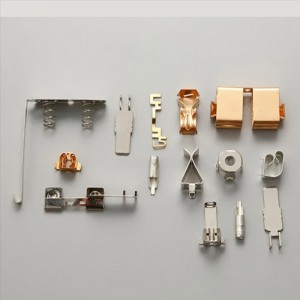 Metal stempling Dele Kobber Stål Elektrisk Elektrisk Elektronisk Kontakt batteri kontakt granatsplinter