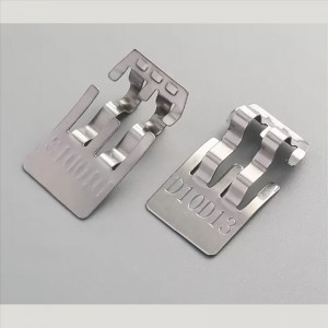 Metal stempling Dele Kobber Stål Elektrisk Elektrisk Elektronisk Kontakt batteri kontakt granatsplinter