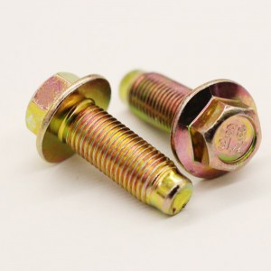 zinkbelægning sekskantflangebolt