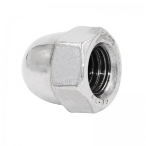 sekskantede hættemøtrikker