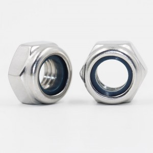 sekskantnylon låsemøtrik