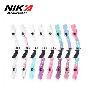 Nika bueskydning ET-19 25 tommer magnesiumlegering RH ILF recurve bow stigerør