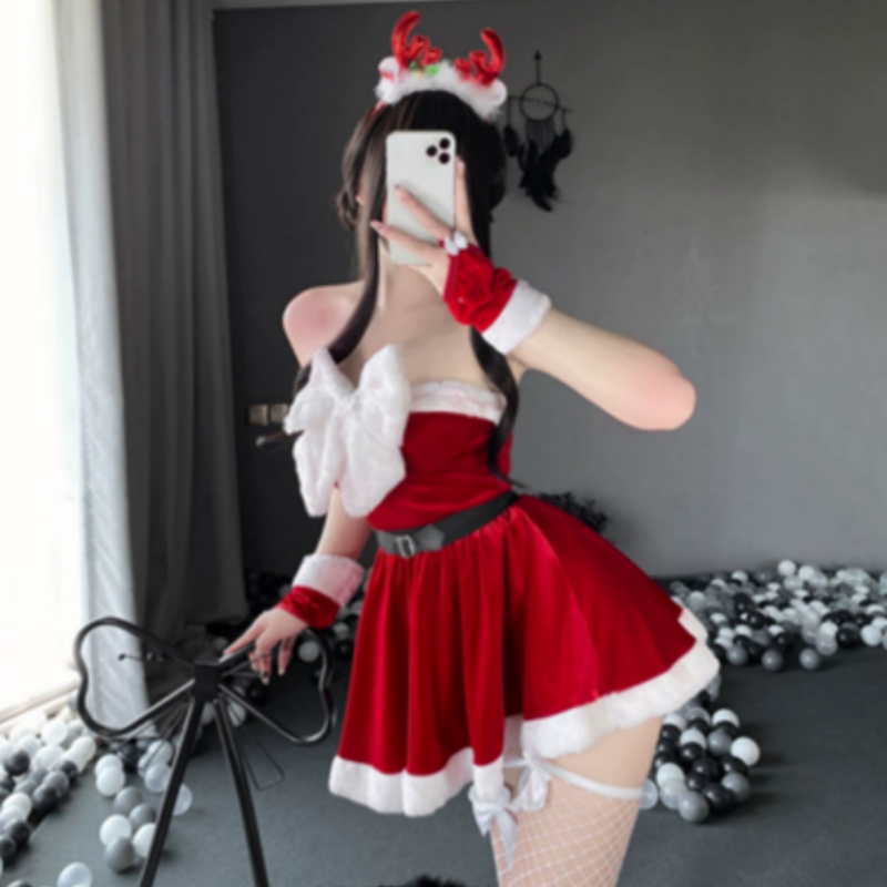 Ny - Style europæisk - Inspireret rent og lokkende tøj, højt - Slutfaser kvinder\'s uniformer til cosplay -fester, hot pigen kjoler 256 pris:$131.99