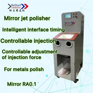 Udstyr til polering og afgratning med slibende flow