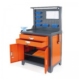 Tilbage-panel single -Skuffe Tool Cabinet