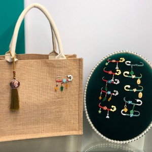 Kinesisk-Stil Lucky Broche