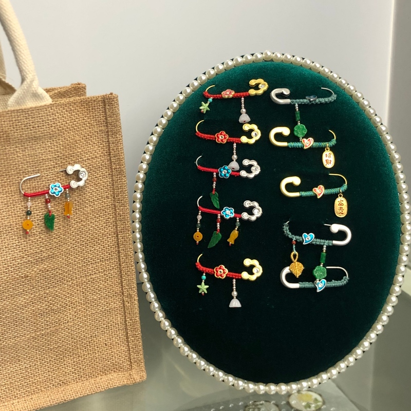 Kinesisk-Stil Lucky Broche